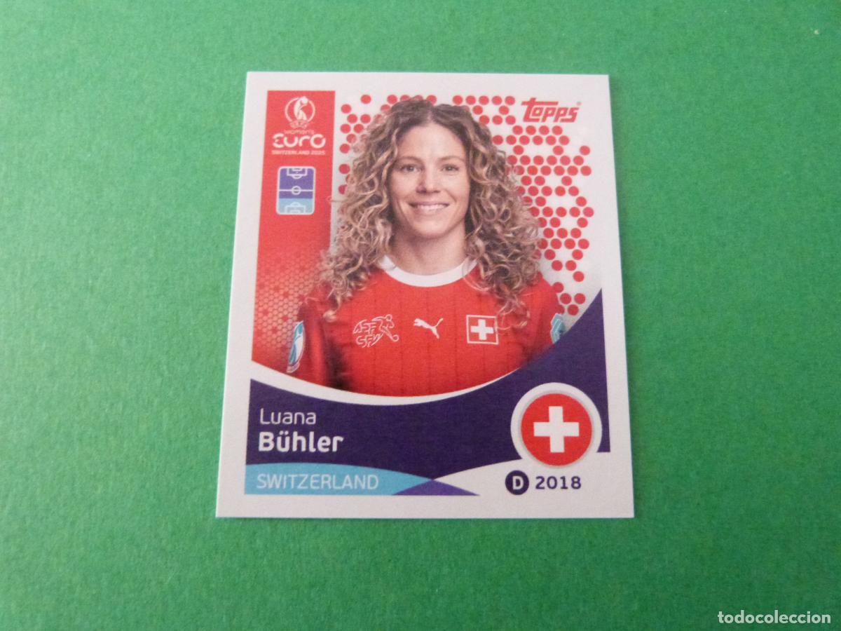 Cromos de Futebol: CROMO FUTBOL B&Uuml;HLER SUIZA SIN PEGAR N&ordm; 33 EUROCOPA EURO FEMENINA SUIZA 2025 TOPPS