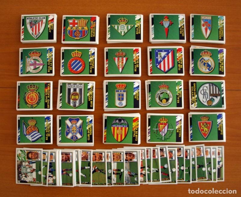 Cromos de F&uacute;tbol: Lote de 609 cromos -Ediciones Este Liga 1997-1998-97-98 - Colecci&oacute;n Completa a falta de 3 cromos