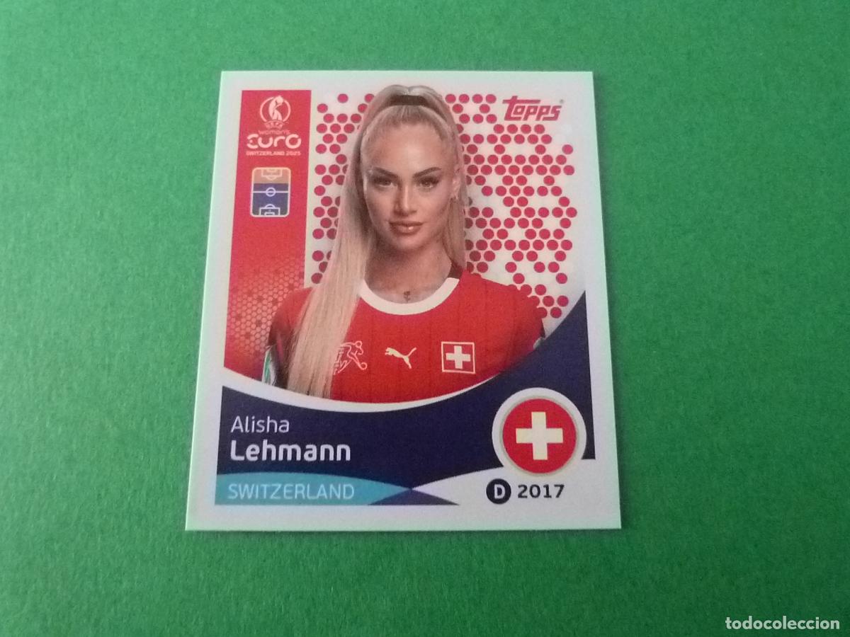 Cromos de Futebol: CROMO FUTBOL LEHMANN SUIZA SIN PEGAR N&ordm; 42 EUROCOPA EURO FEMENINA SUIZA 2025 TOPPS