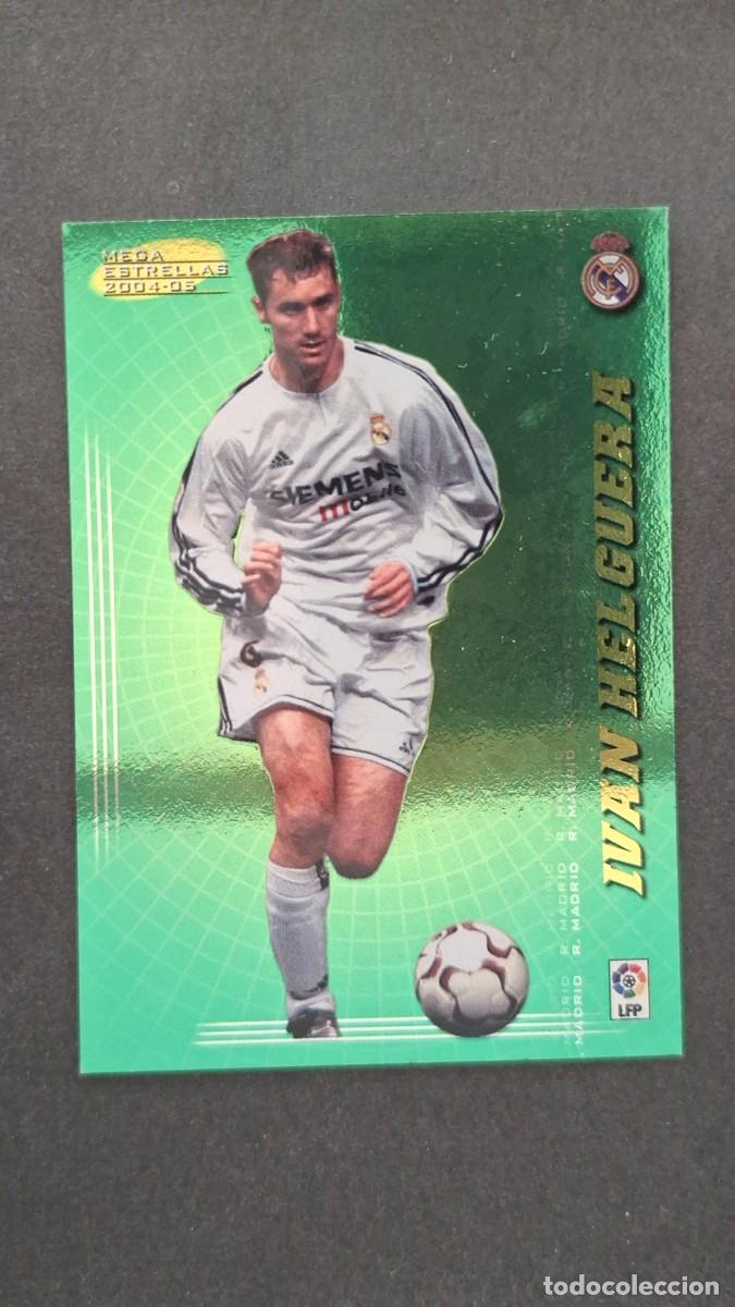 Cromos de F&uacute;tbol: L2 IVAN HELGUERA REAL MADRID 366 MEGA ESTRELLAS PANINI MEGACRACKS 2004 2005 04 05