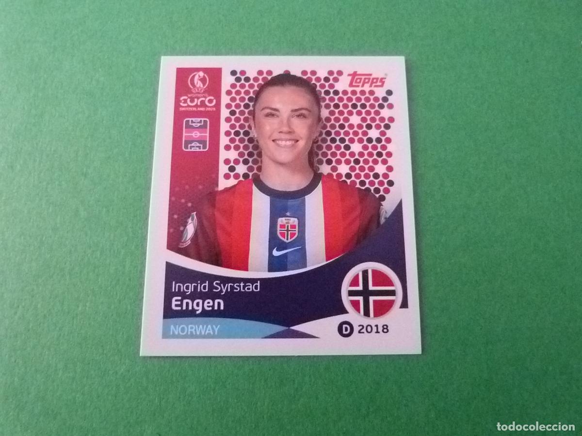 Cromos de Futebol: CROMO FUTBOL ENGEN NORUEGA SIN PEGAR N&ordm; 52 EUROCOPA EURO FEMENINA SUIZA 2025 TOPPS