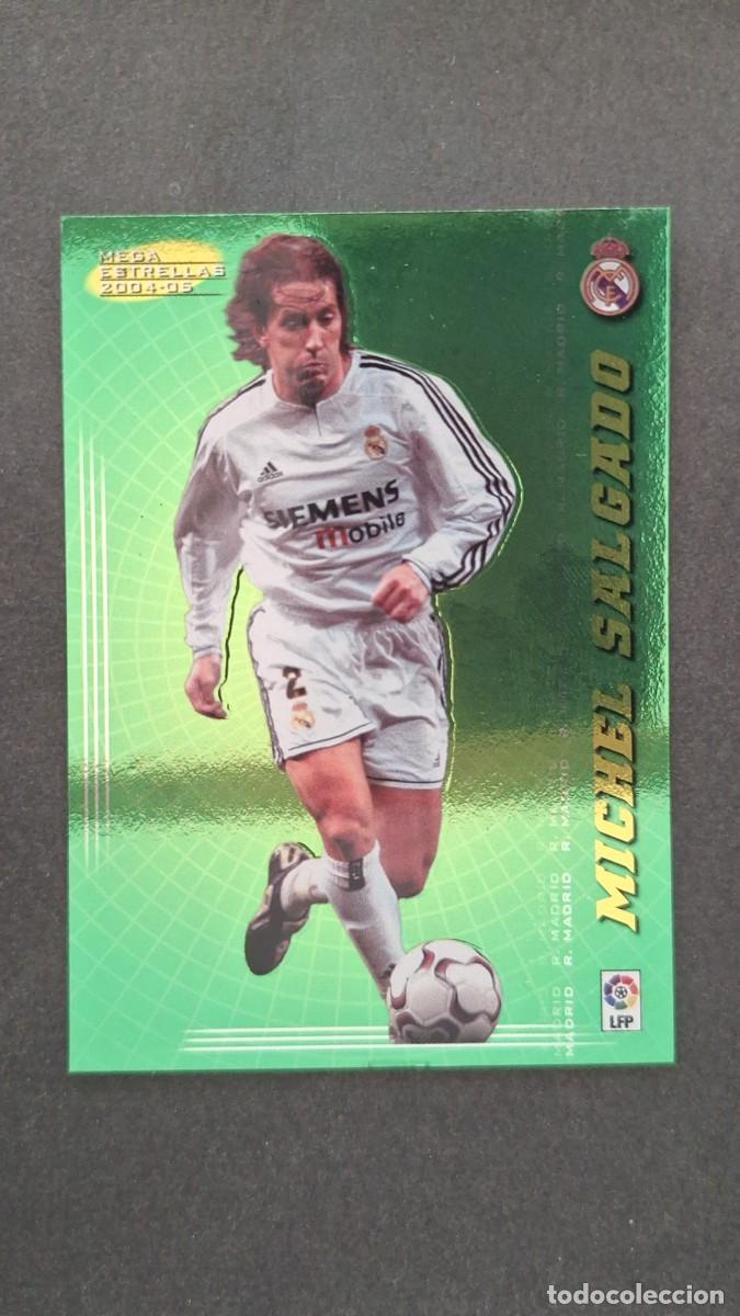 Cromos de F&uacute;tbol: L2 MICHEL SALGADO REAL MADRID 368 MEGA ESTRELLAS PANINI MEGACRACKS 2004 2005 04 05
