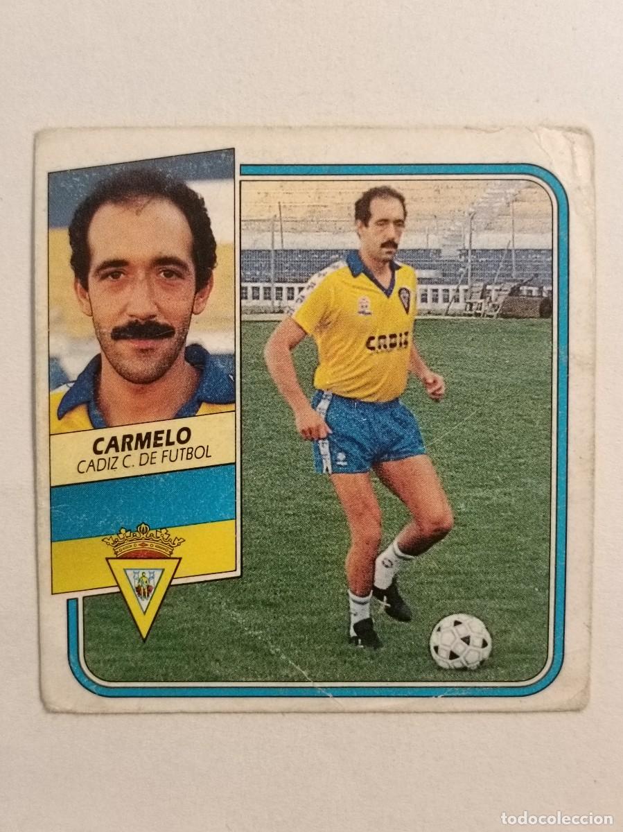 Cromos de F&uacute;tbol: CARMELO CADIZ C.F. LIGA 89/90 ESTE