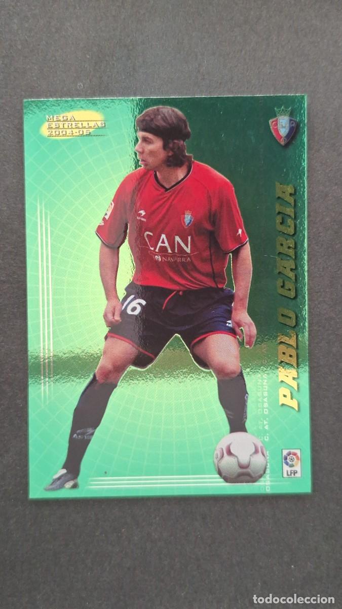 Cromos de F&uacute;tbol: L2 PABLO GARCIA C. A. OSASUNA 372 MEGA ESTRELLAS PANINI MEGACRACKS 2004 2005 04 05