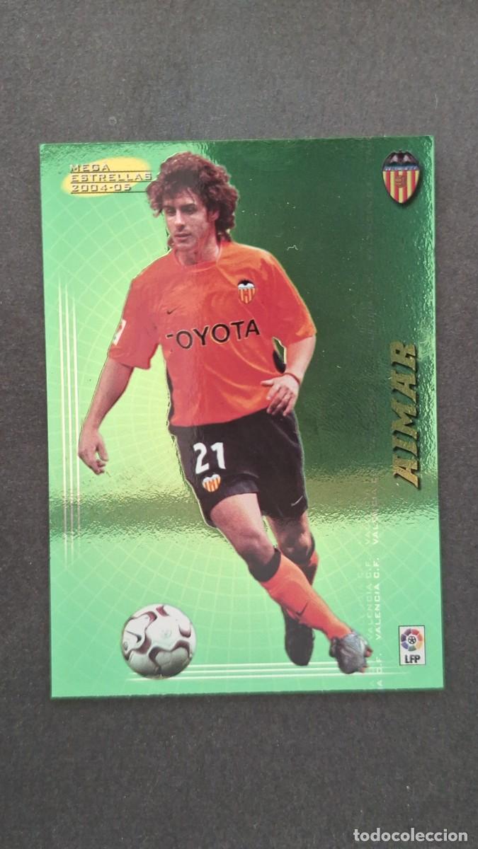 Football Stickers: L2 AIMAR VALENCIA C. F. 383 MEGA ESTRELLAS PANINI MEGACRACKS 2004 2005 04 05