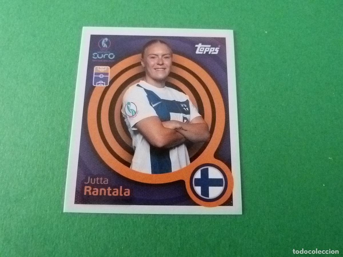 Football Stickers: CROMO FUTBOL RANTALA FINLANDIA SIN PEGAR N&ordm; 77 EUROCOPA EURO FEMENINA SUIZA 2025 TOPPS