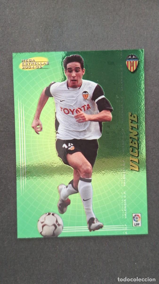 Fu&szlig;ball-Sticker: L2 VICENTE VALENCIA C. F. 385 MEGA ESTRELLAS PANINI MEGACRACKS 2004 2005 04 05