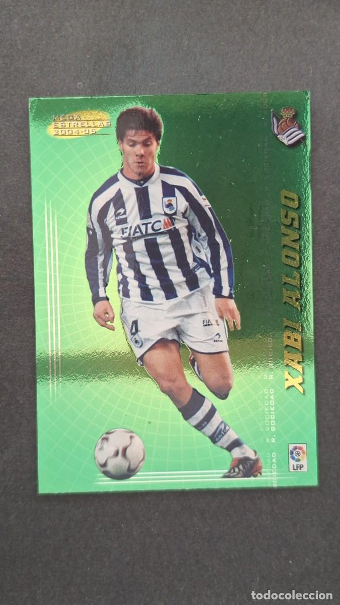 Fu&szlig;ball-Sticker: L2 XABI ALONSO REAL SOCIEDAD 386 MEGA ESTRELLAS PANINI MEGACRACKS 2004 2005 04 05