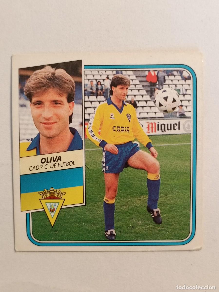 Cromos de F&uacute;tbol: OLIVA CADIZ C.F. LIGA 89/90 ESTE