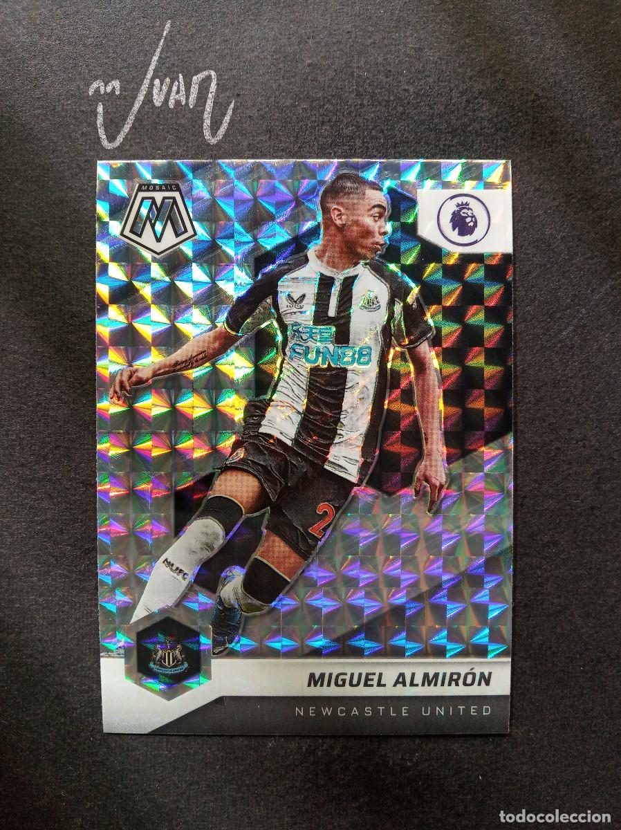 Cromos de F&uacute;tbol: N&ordm; 189 PARALELA PRIZM ALMIRON NEWCASTLE PARAGUAY ⚽ PANINI &reg; MOSAIC PREMIER 2021 2022 21 22 NUEVO