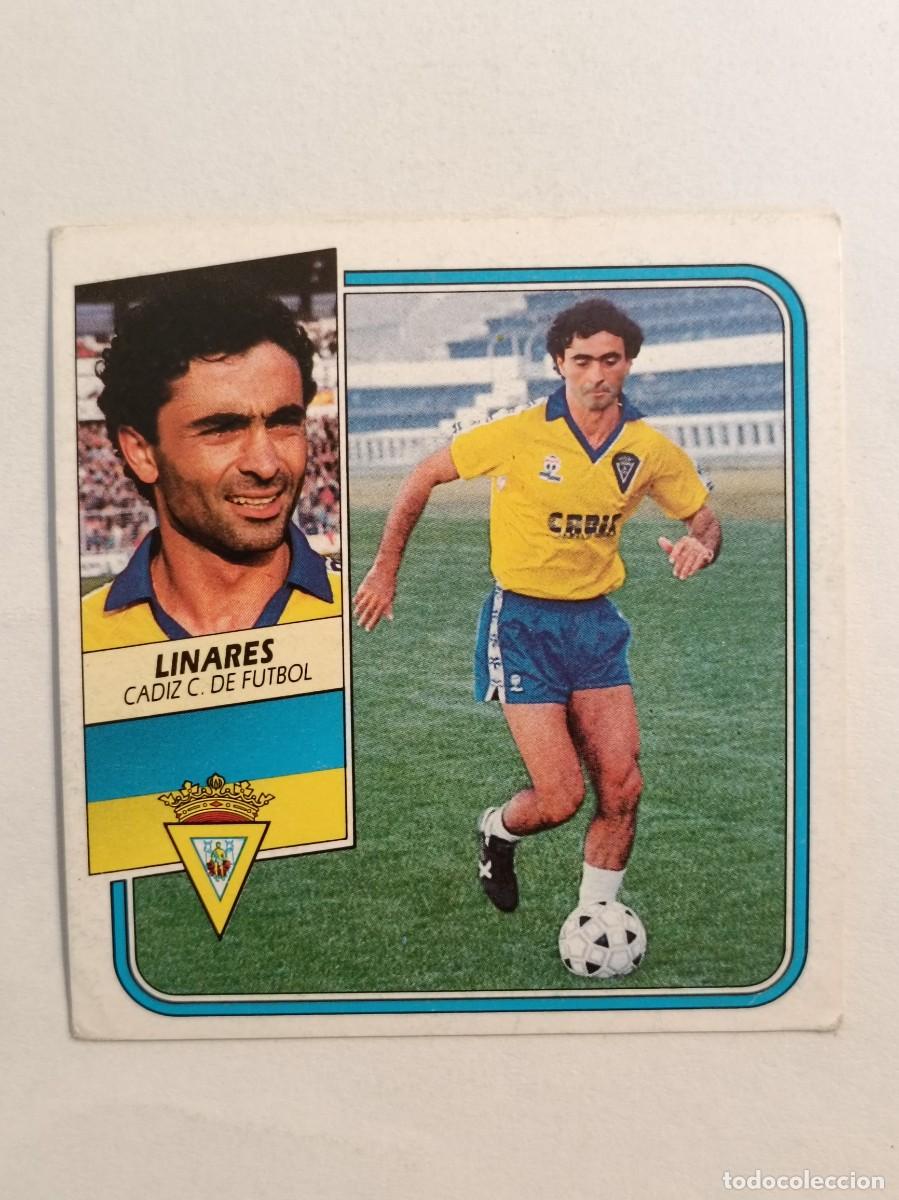 Cromos de F&uacute;tbol: LINARES CADIZ C.F. LIGA 89/90 ESTE