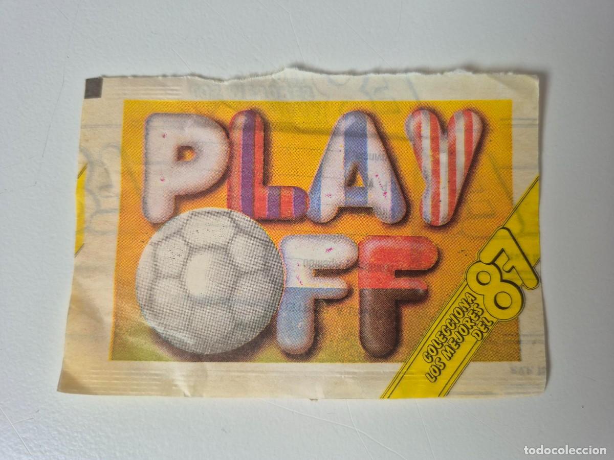 Cromos de F&uacute;tbol: SOBRE CROMOS FUTBOL PLAY OFF 87 LIGA 1987 FOOTBALL CROMO