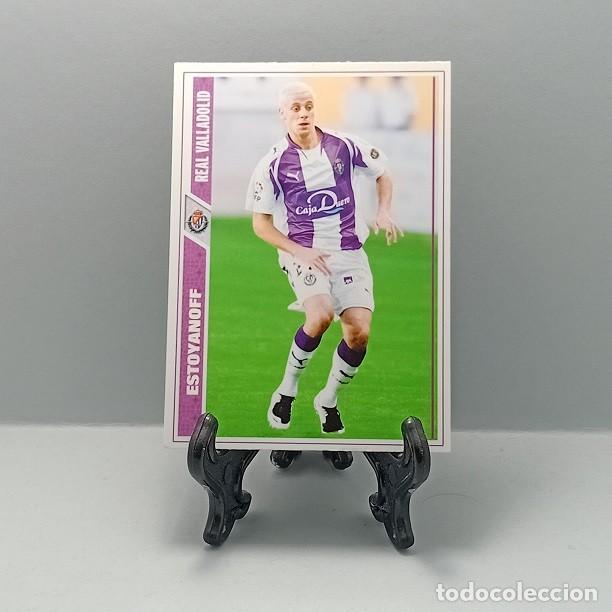 Cromos de F&uacute;tbol: 479 ESTOYANOFF REAL VALLADOLID CROMO FICHA LAS FICHAS DE LA LIGA MUNDICROMO 2007 2008 07 08 MC ALTA