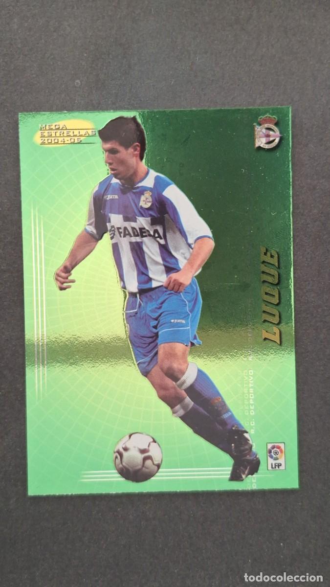 Figurine di Calcio: L2 LUQUE DEPORTIVO DE LA CORU&Ntilde;A 396 MEGA ESTRELLAS PANINI MEGACRACKS 2004 2005 04 05