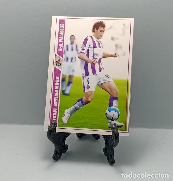 Cartes &agrave; collectionner de Football: 479 IV&Aacute;N HERN&Aacute;NDEZ REAL VALLADOLID CROMO FICHA LAS FICHAS DE LA LIGA MUNDICROMO 2007 2008 MC BAJA