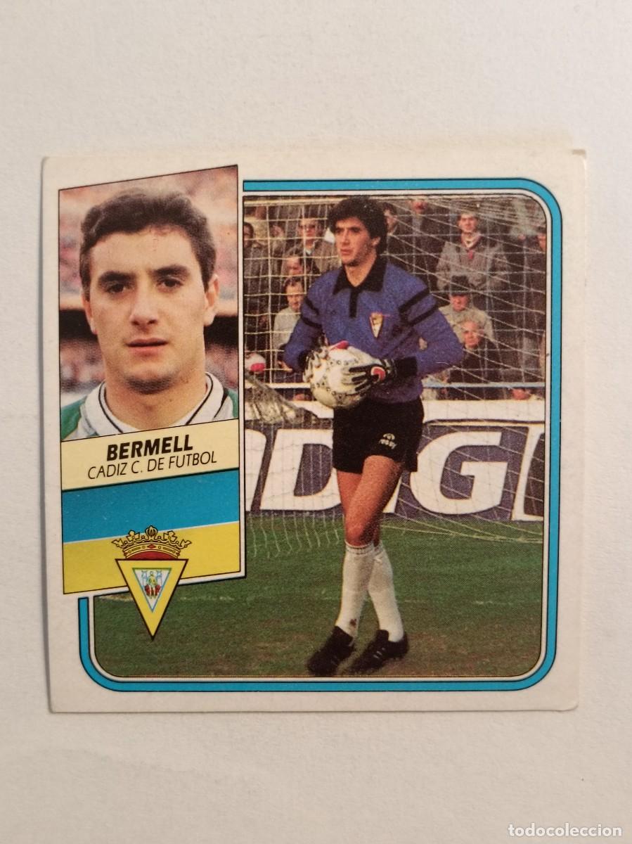 Cartes &agrave; collectionner de Football: BERMELL CADIZ C.F. LIGA 89/90 ESTE