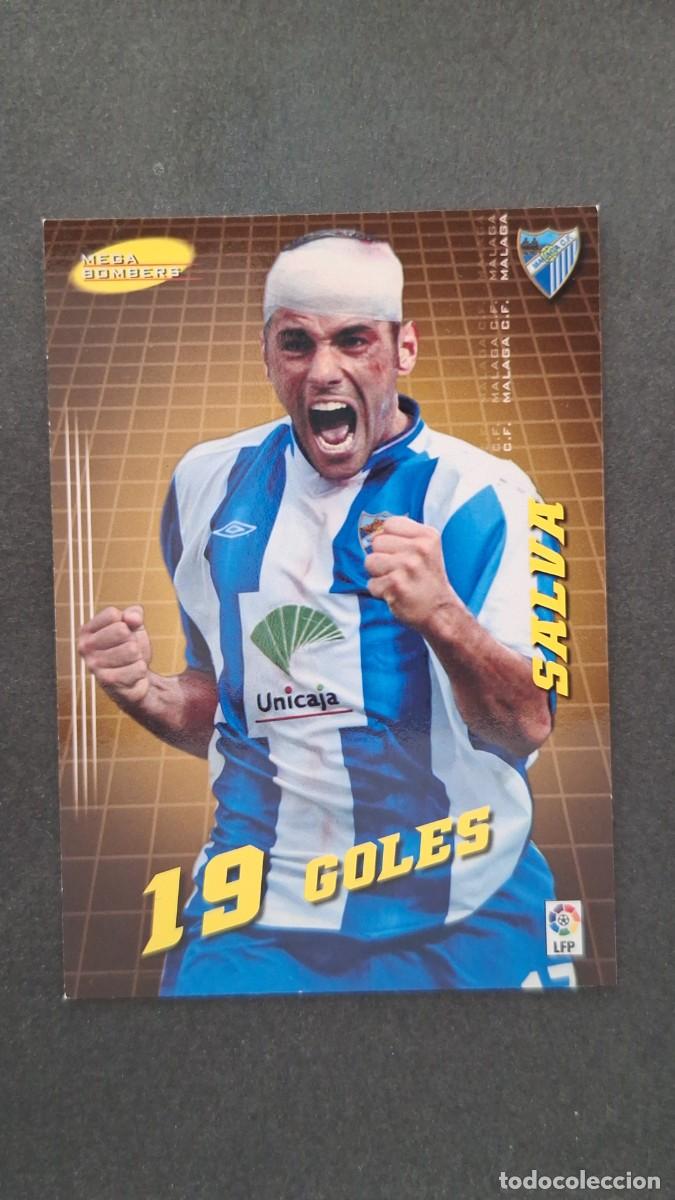 Cartes &agrave; collectionner de Football: L2 SALVA MALAGA C. F. 400 MEGA BOMBERS PANINI MEGACRACKS 2004 2005 04 05