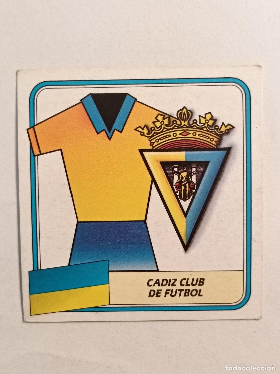 Football Stickers: ESCUDO CADIZ C.F. LIGA 89/90 ESTE