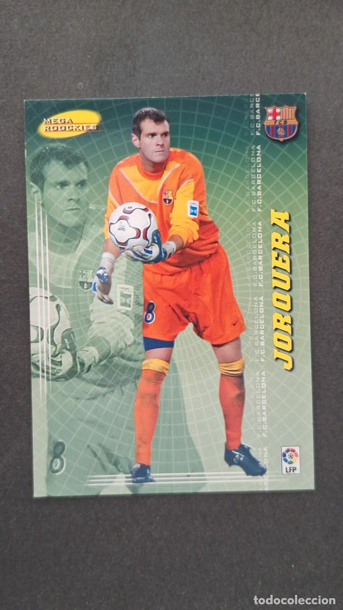 Fu&szlig;ball-Sticker: L2 JORQUERA F. C. BARCELONA 407 MEGA ROOKIES PANINI MEGACRACKS 2004 2005 04 05
