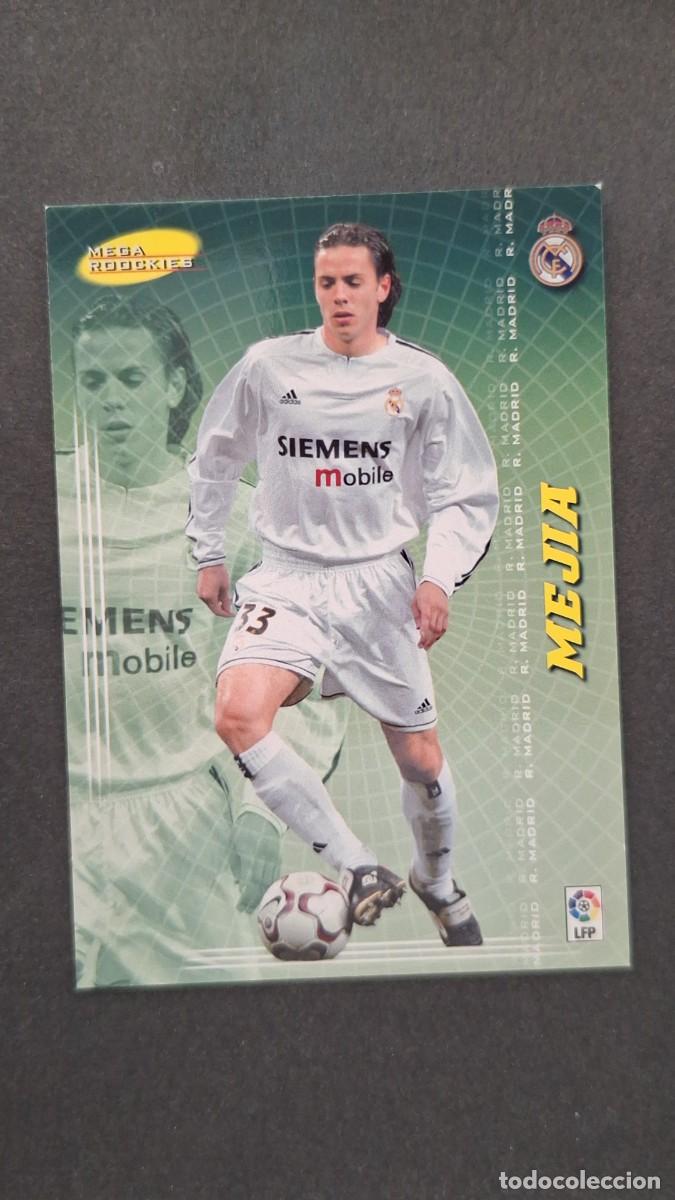 Fu&szlig;ball-Sticker: L2 MEJIA REAL MADRID 408 MEGA ROOKIES PANINI MEGACRACKS 2004 2005 04 05
