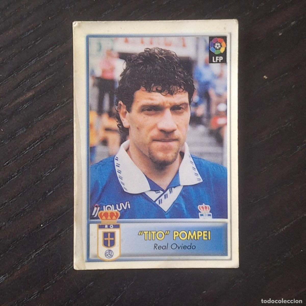 Cromos de F&uacute;tbol: BOLLYCAO FUTBOL 97-98 1997 1998 - 247 ROBERTO &rdquo;TITO&rdquo; POMPEI - REAL OVIEDO - NUNCA PEGADO
