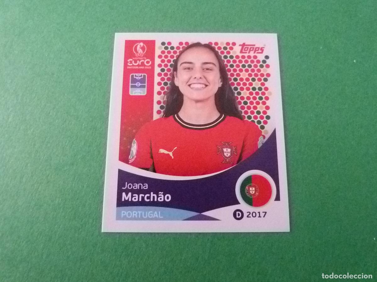 Cromos de F&uacute;tbol: CROMO FUTBOL MARCHAO PORTUGAL SIN PEGAR N&ordm; 113 EUROCOPA EURO FEMENINA SUIZA 2025 TOPPS