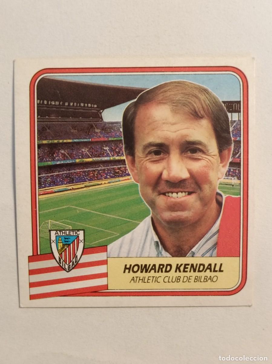 Cromos de F&uacute;tbol: HOWARD KENDALL ATHLETIC BILBAO LIGA 89/90 ESTE