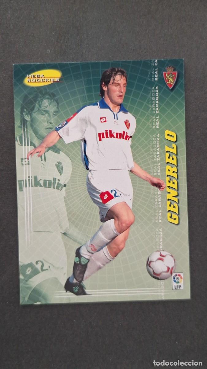Cromos de F&uacute;tbol: L2 GENERELO REAL ZARAGOZA 412 MEGA ROOKIES PANINI MEGACRACKS 2004 2005 04 05