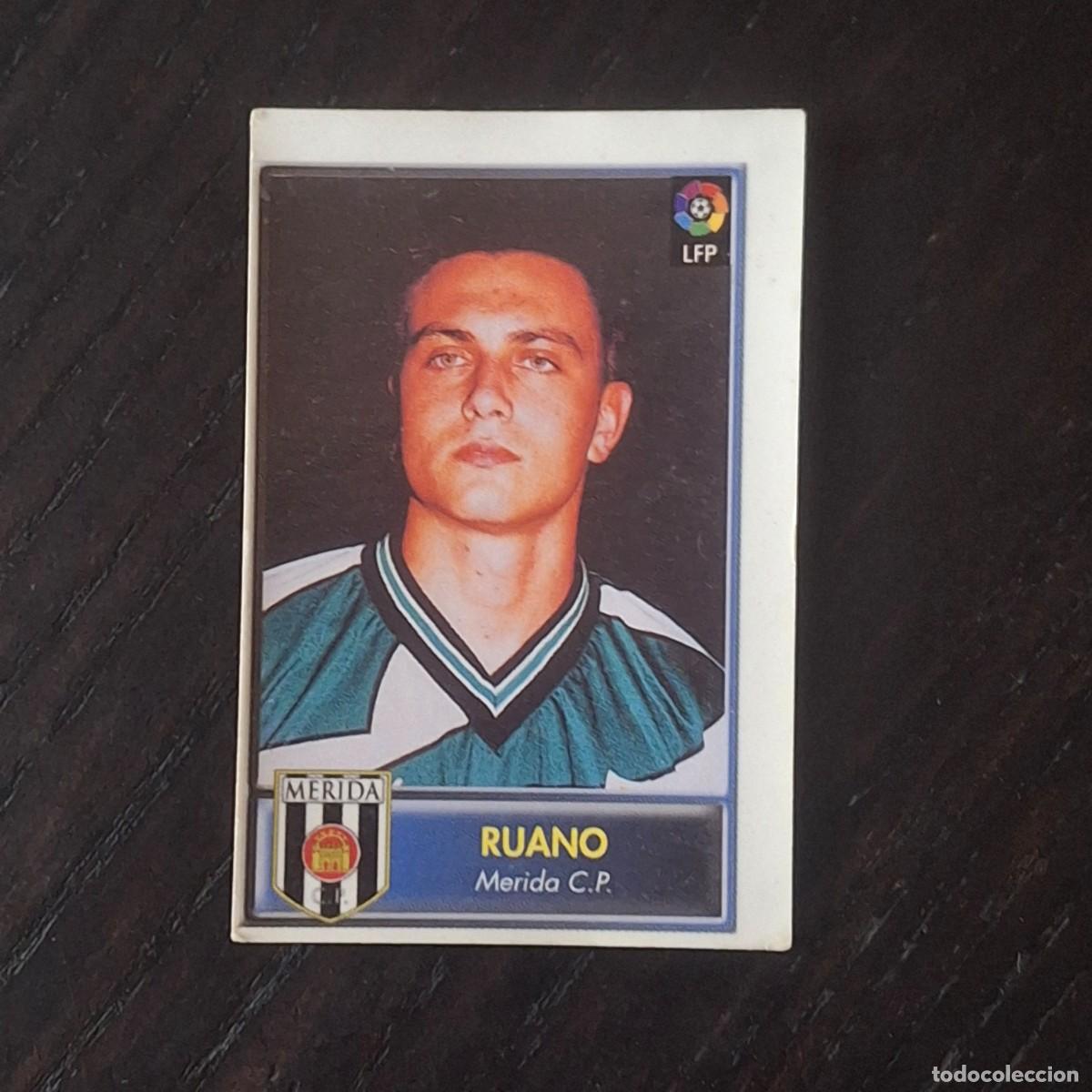 Cromos de F&uacute;tbol: BOLLYCAO FUTBOL 97-98 1997 1998 - 245 F. MANUEL RUANO - MERIDA C.P. - NUNCA PEGADO