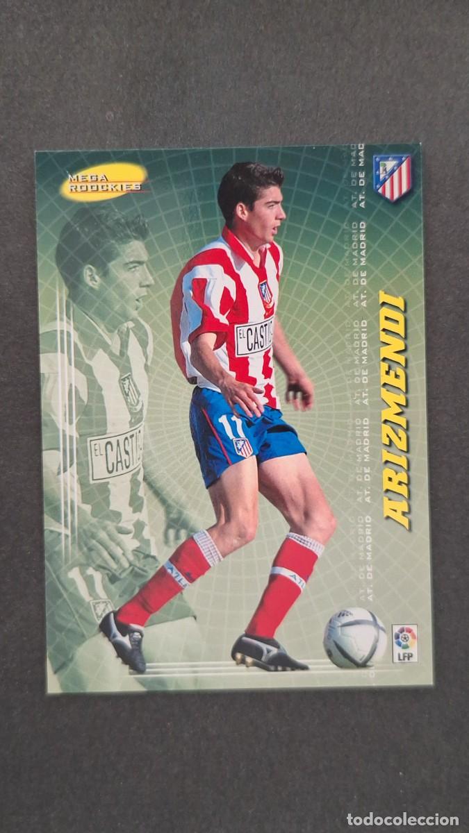 Cromos de F&uacute;tbol: L2 ARIZMENDI ATLETICO DE MADRID 414 MEGA ROOKIES PANINI MEGACRACKS 2004 2005 04 05