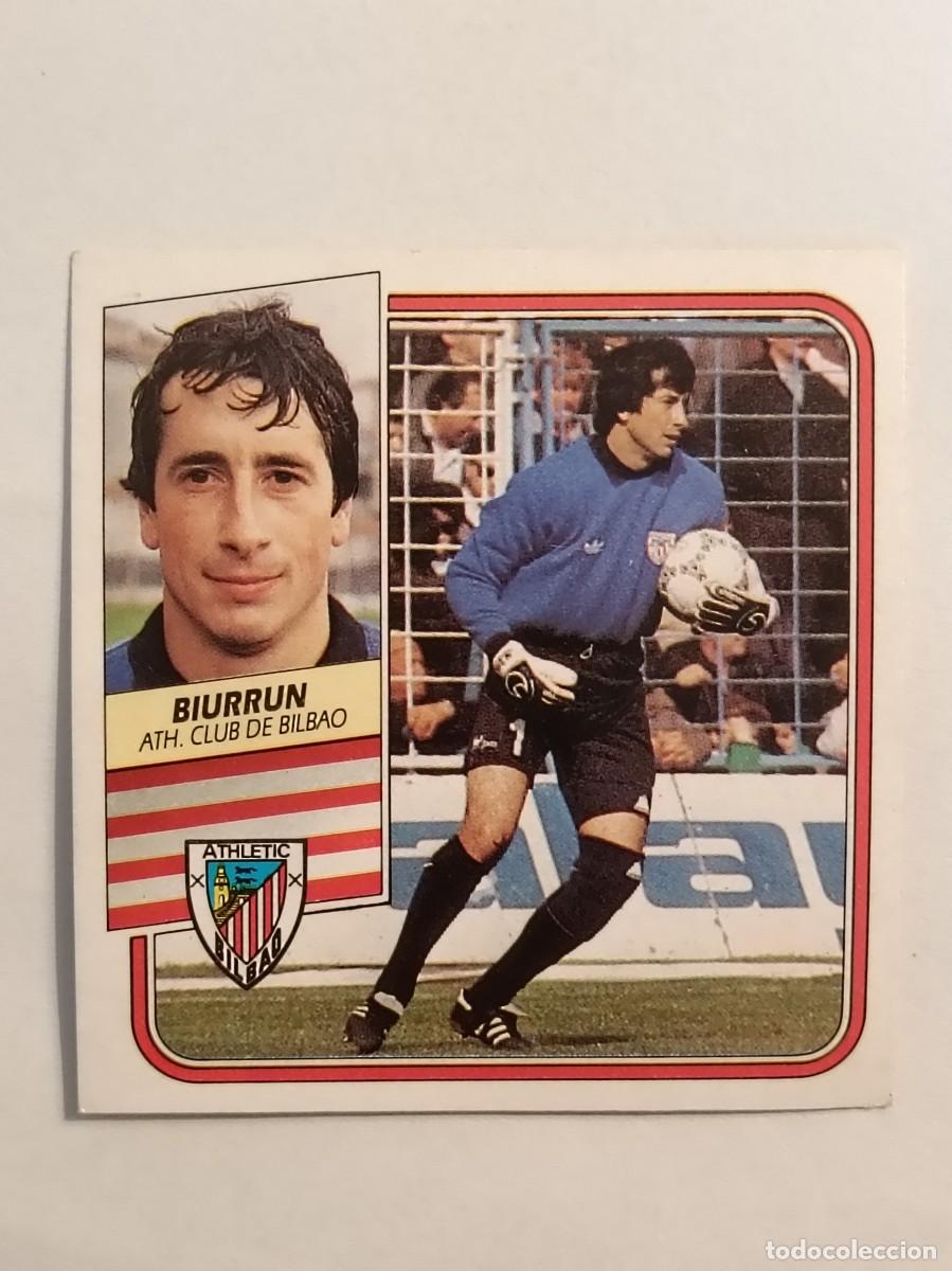 Cromos de F&uacute;tbol: BIURRUN ATHLETIC BILBAO LIGA 89/90 ESTE