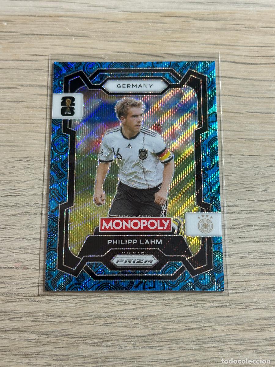 Cromos de F&uacute;tbol: PHILIPP LAHM 61 ALEMANIA AZUL BLUE BROADWAY WORLD CUP 2026 PANINI PRIZM MONOPOLY