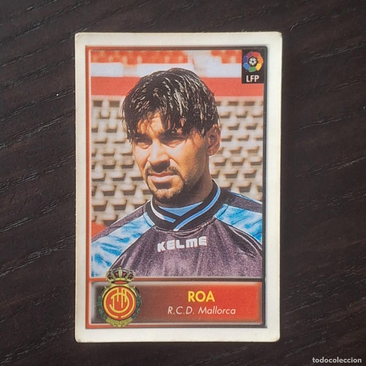 Cromos de F&uacute;tbol: BOLLYCAO FUTBOL 97-98 1997 1998 - 111 CARLOS ANGEL ROA - R.C.D. MALLORCA - NUNCA PEGADO