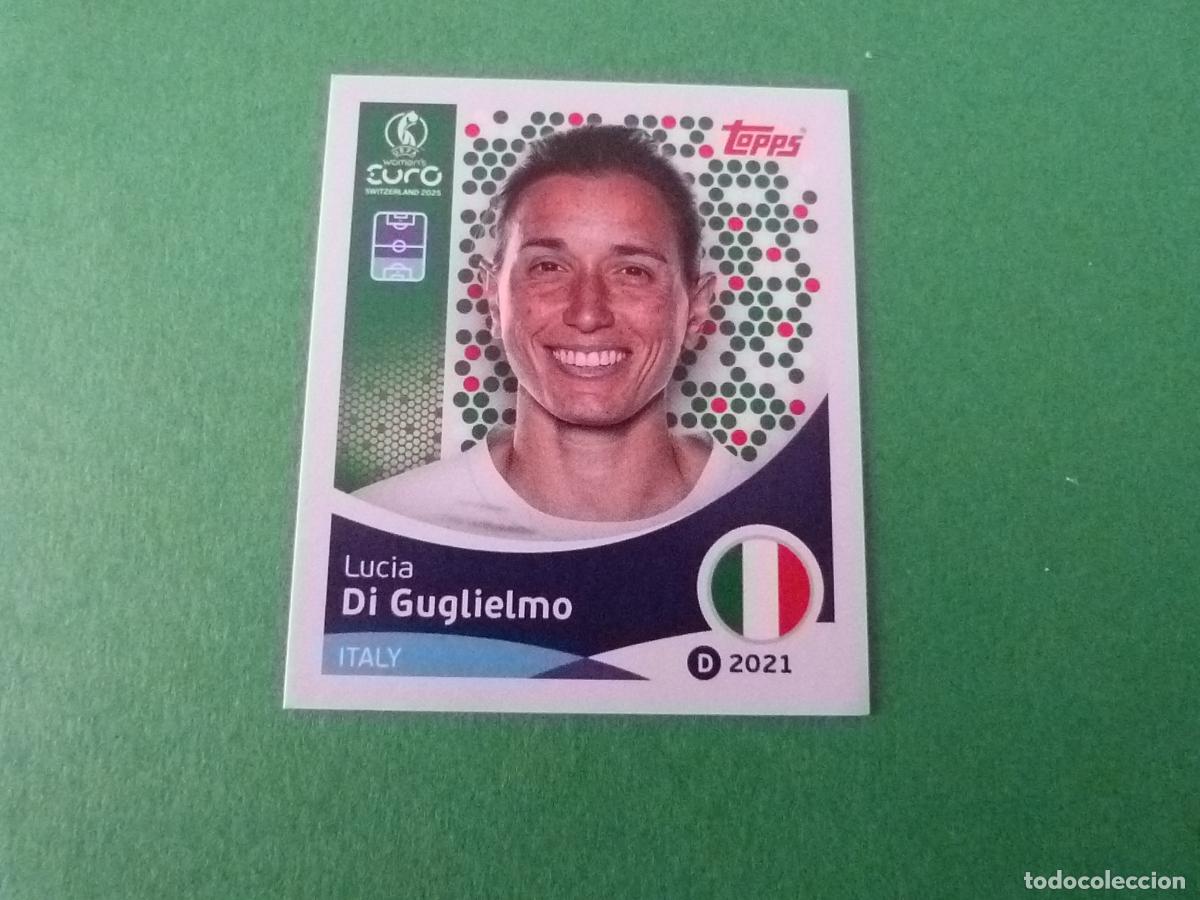 Cromos de F&uacute;tbol: CROMO FUTBOL DI GUGLIELMO ITALIA SIN PEGAR N&ordm; 147 EUROCOPA EURO FEMENINA SUIZA 2025 TOPPS