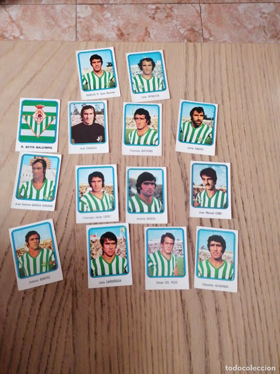 Cromos de F&uacute;tbol: Real betis vulcano 1975-1976 completo