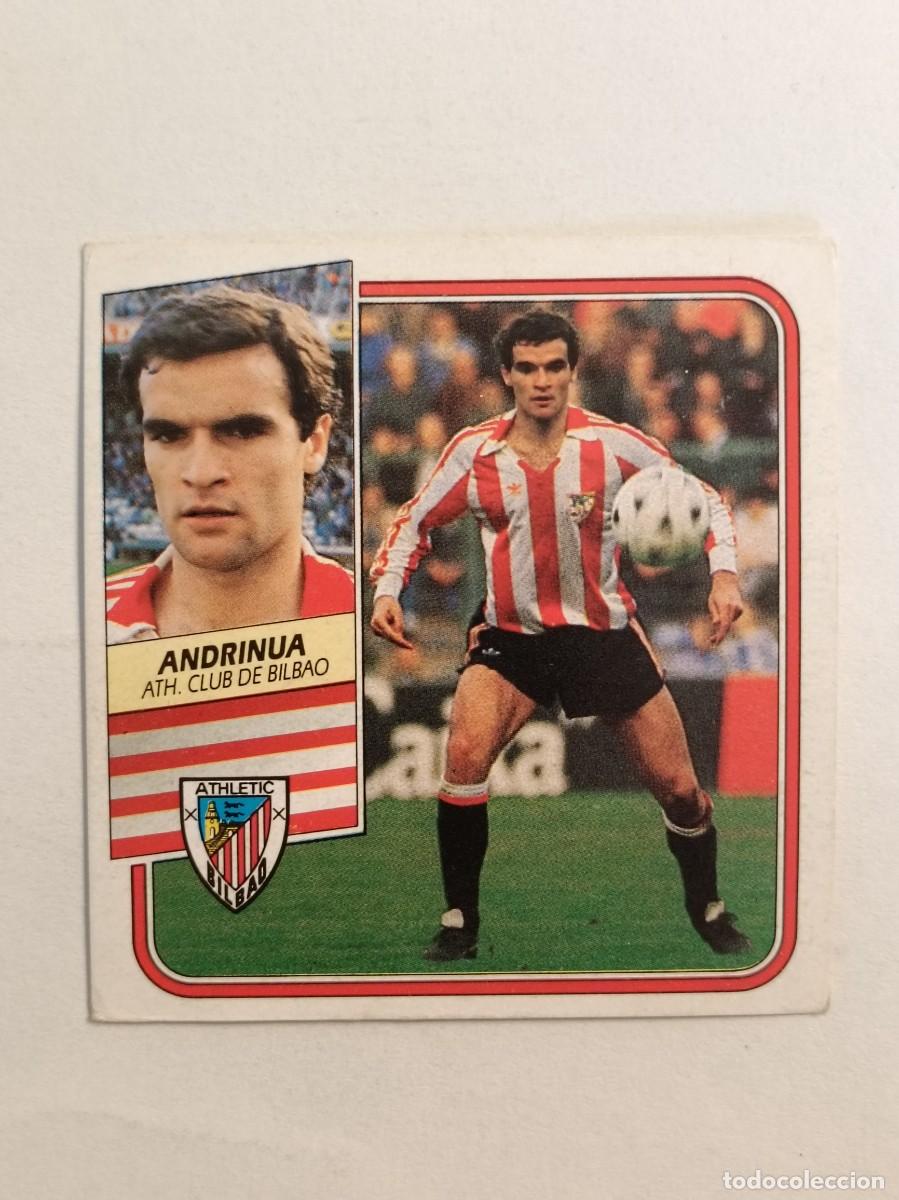 Cromos de F&uacute;tbol: ANDRINUA ATHLETIC BILBAO LIGA 89/90 ESTE