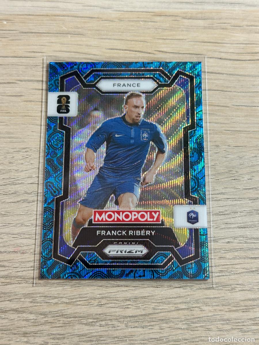 Cromos de F&uacute;tbol: FRANCK RIBERY 8 FRANCIA AZUL BLUE BROADWAY WORLD CUP 2026 PANINI PRIZM MONOPOLY