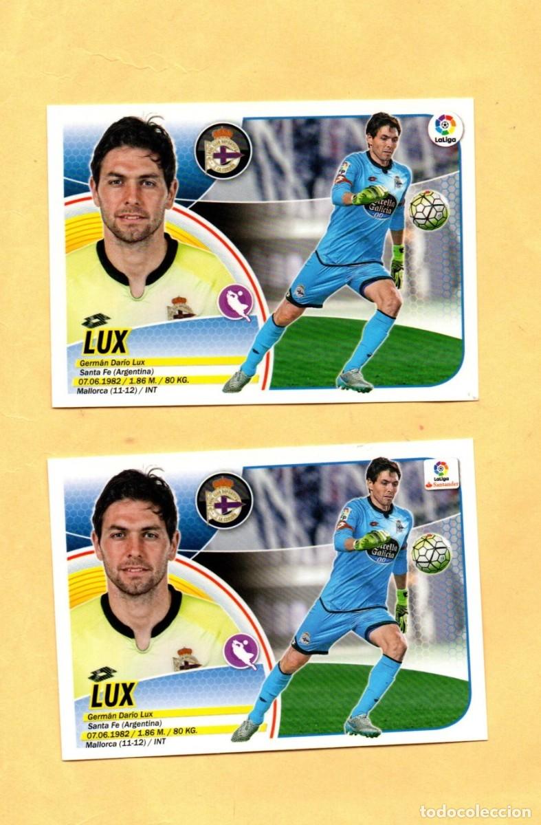 Cromos de F&uacute;tbol: EDICIONES ESTE 2016-2017 LUX 1 LOGO ANTIGUO Y NUEVO R.C.D. CORU&Ntilde;A 16/17 NUEVO SOBRE