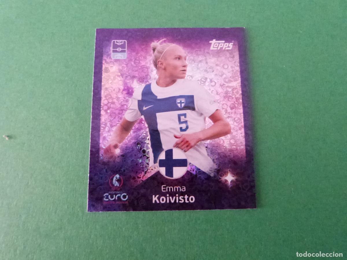 Cromos de F&uacute;tbol: CROMO FUTBOL KOIVISTO FINLANDIA SIN PEGAR N&ordm; 161 EUROCOPA EURO FEMENINA SUIZA 2025 TOPPS