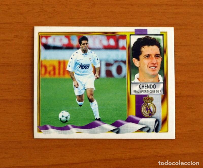Cromos de F&uacute;tbol: Real Madrid - Chendo - Ediciones Este Liga Liga 1995-1996, 95-96 - Nunca pegado