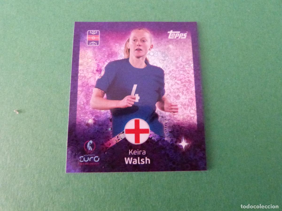 Cromos de F&uacute;tbol: CROMO FUTBOL WALSH INGLATERRA SIN PEGAR N&ordm; 163 EUROCOPA EURO FEMENINA SUIZA 2025 TOPPS