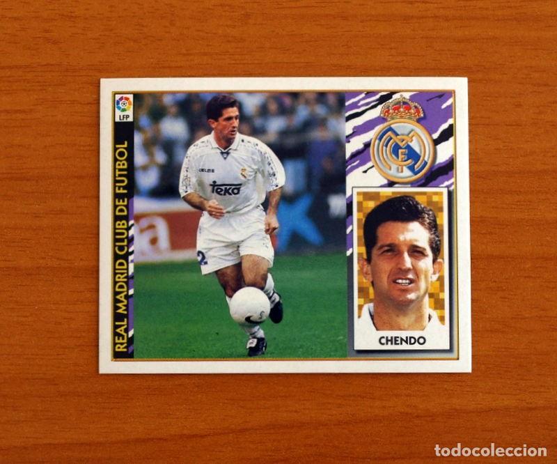 Cartes &agrave; collectionner de Football: Real Madrid - Chendo - Ediciones Este Liga 1997-1998, 97-98 - Nunca pegado