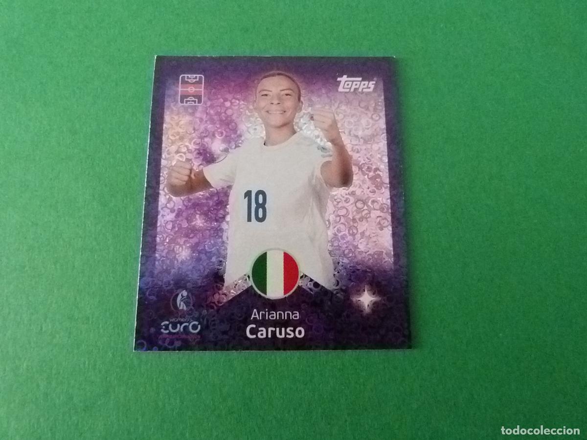 Cartes &agrave; collectionner de Football: CROMO FUTBOL CARUSO ITALIA SIN PEGAR N&ordm; 170 EUROCOPA EURO FEMENINA SUIZA 2025 TOPPS