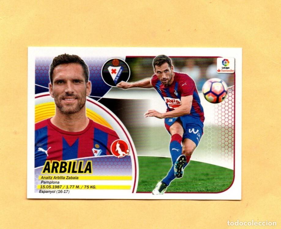 Cromos de F&uacute;tbol: EDICIONES ESTE 2016-2017 ARBILLA 4 BIS COLOCA S.D.EIBAR 16/17 NUEVO SOBRE