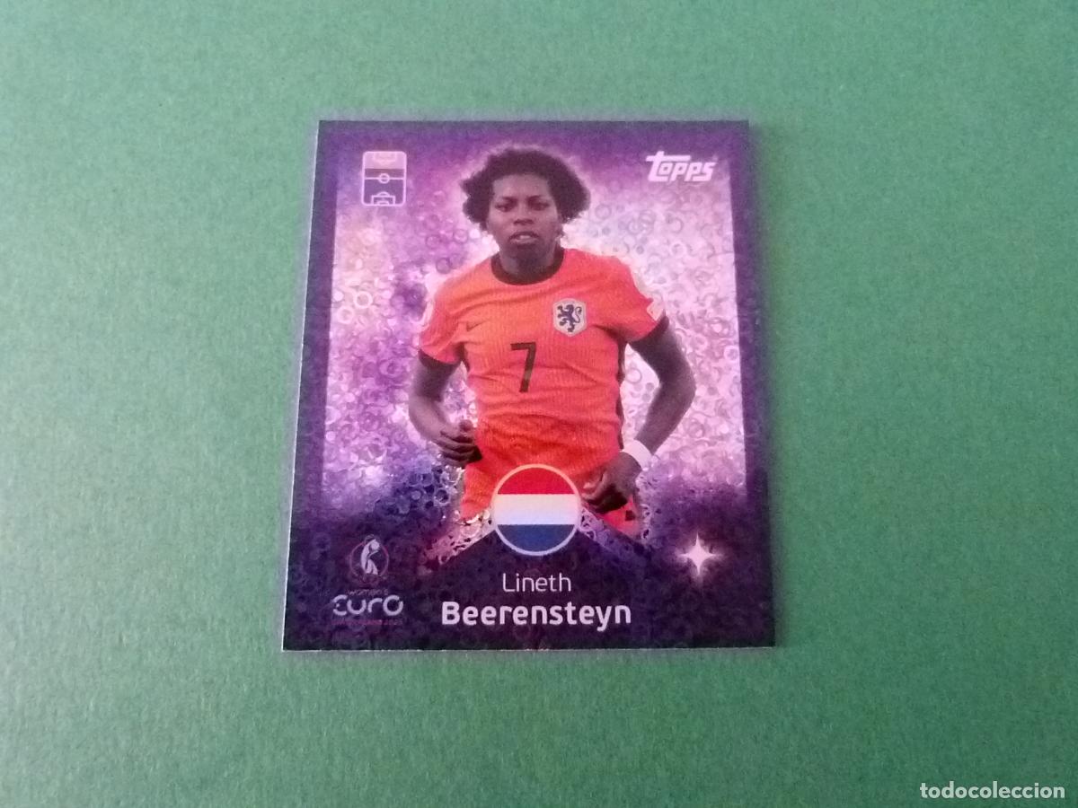 Cromos de F&uacute;tbol: CROMO FUTBOL BEERENSTEYN PAISES BAJOS SIN PEGAR N&ordm; 171 EUROCOPA EURO FEMENINA SUIZA 2025 TOPPS