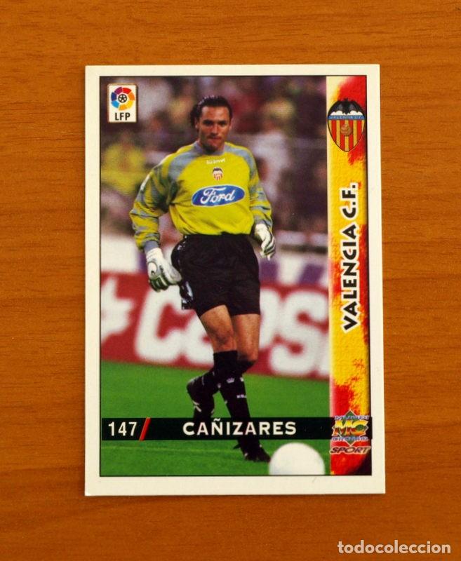 Cromos de F&uacute;tbol: Valencia - N&ordm; 147 Ca&ntilde;izares - Mundicromo Las Fichas de la Liga 1998-1999-98-99