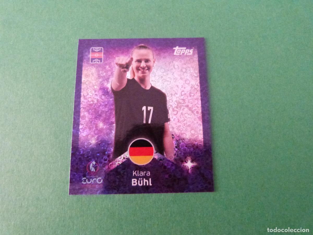 Cromos de F&uacute;tbol: CROMO FUTBOL B&Uuml;HL ALEMANIA SIN PEGAR N&ordm; 172 EUROCOPA EURO FEMENINA SUIZA 2025 TOPPS