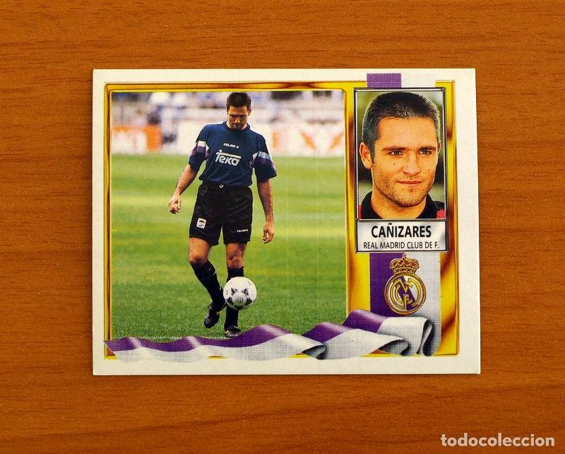 Cromos de F&uacute;tbol: Real Madrid - Ca&ntilde;izares - Ediciones Este Liga 1995-1996, 95-96 - Nunca pegado