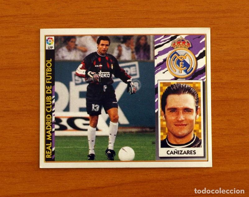 Cromos de F&uacute;tbol: Real Madrid - Ca&ntilde;izares - Ediciones Este Liga 1997-1998, 97-98 - Nunca Pegado