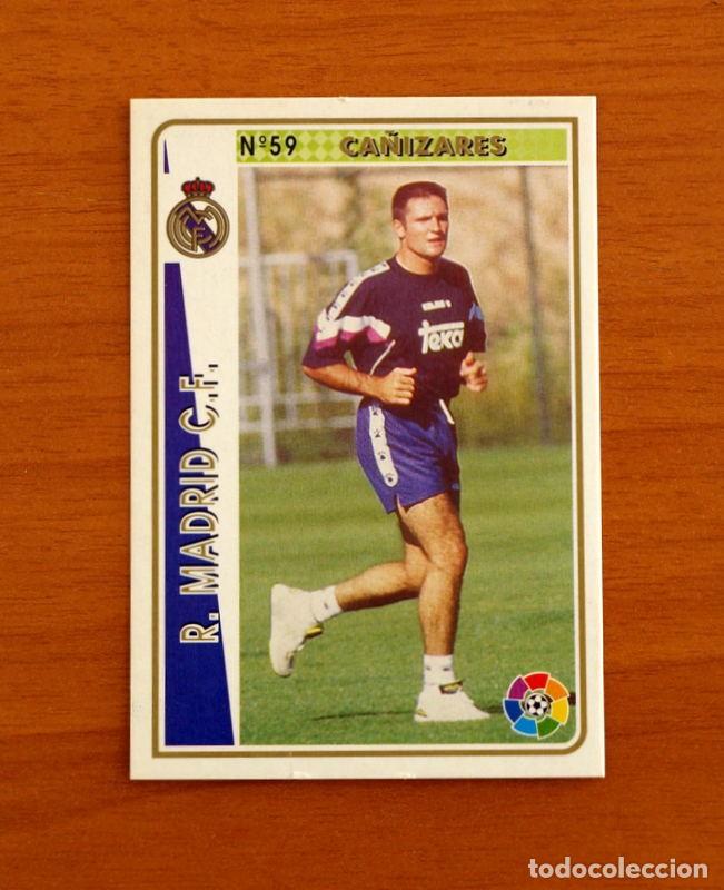 Cromos de F&uacute;tbol: Real Madrid -N&ordm; 59 Ca&ntilde;izares -Mundicromo Las Fichas de la Liga 1994-1995-94-95